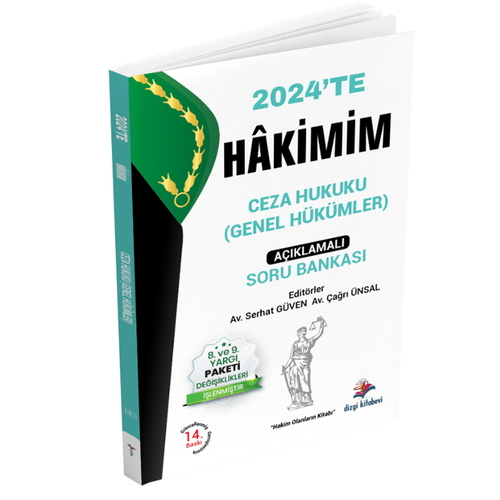 Kelepir Ürün İadesizdir - Hakimim Ceza Hukuku Genel Hükümler Açıklamalı Soru Bankası Dizgi Kitap yayın