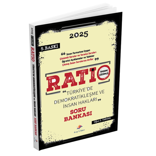 Kelepir Ürün İadesizdir - Ratio Türkiye\'de Demokratikleşme ve İnsan Hakları Soru Bankası Dizgi Kitap Yayınları