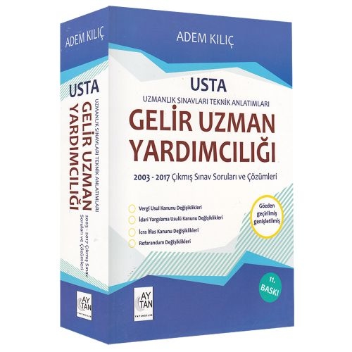 USTA Gelir Uzman Yardımcılığı Çıkmış Sınav Soruları - Adem Kılıç