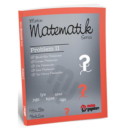 Matematik Serisi Problem 2 Metin Yayınları