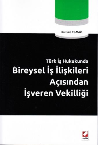Bireysel İş İlişkileri Açısından İşveren Vekilliği - Halil Yılmaz