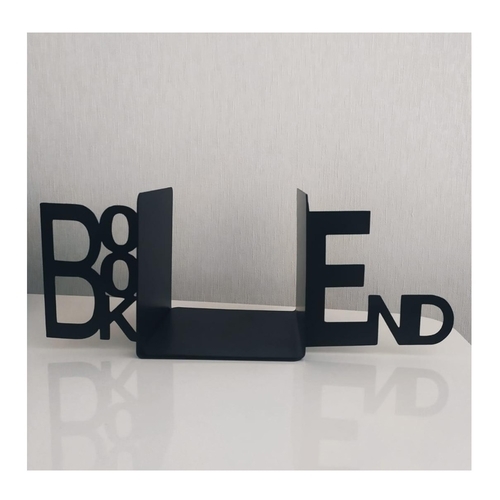 Book End Figürlü Dekoratif Metal Kitap Tutucu