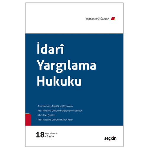 İdari Yargılama Hukuku - Ramazan Çağlayan