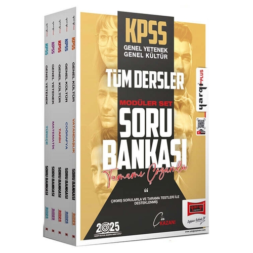 KPSS GY GK Tüm Dersler Modüler Soru Bankası Seti Yargı Yayınları 2025