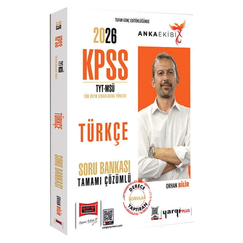 KPSS TYT MSÜ Anka Ekibi Tamamı Çözümlü Türkçe Soru Bankası Yargı Yayınları 2026