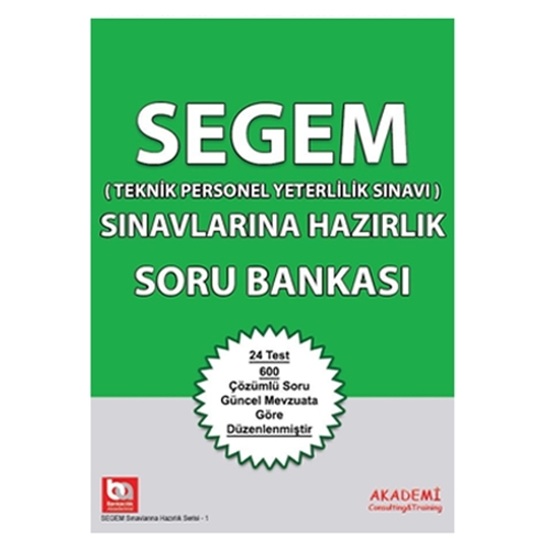 SEGEM Sınavlarına Hazırlık Soru Bankası Akademi Consulting Yayınları