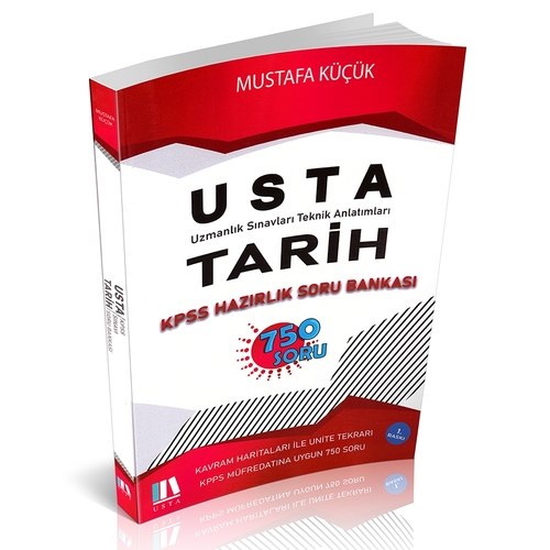 USTA Tarih KPSS Hazırlık Soru Bankası 750 Soru - Mustafa Küçük 2021