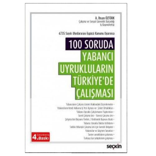 100 Soruda Yabancı Uyrukluların Türkiye\'de Çalışması - Ali İhsan Öztürk