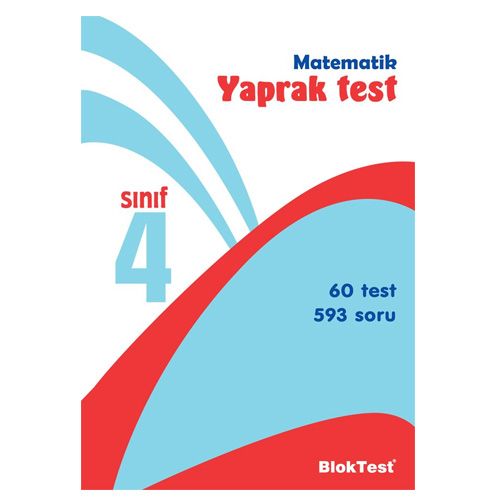 4. Sınıf Matematik Yaprak Test Tudem Yayınları