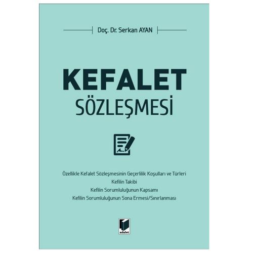 Kefalet Sözleşmesi - Serkan Ayan