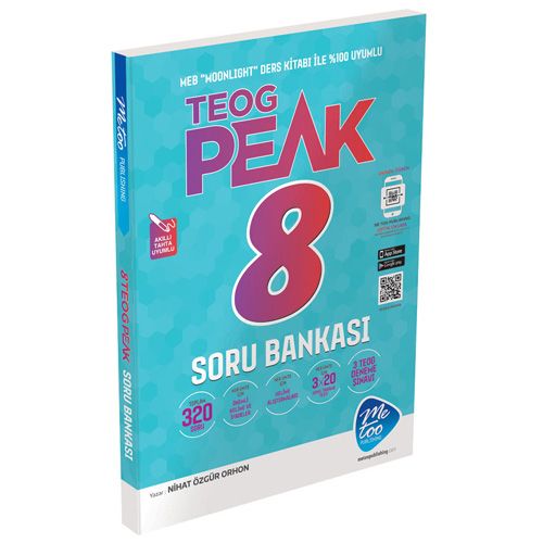 TEOG Peak 8 Soru Bankası Metoo Publishing Yayınları