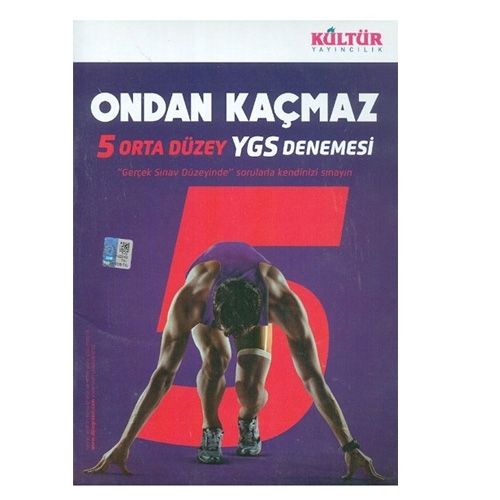 YGS Ondan Kaçmaz Orta Düzey 5 Deneme - Kültür Yayınları