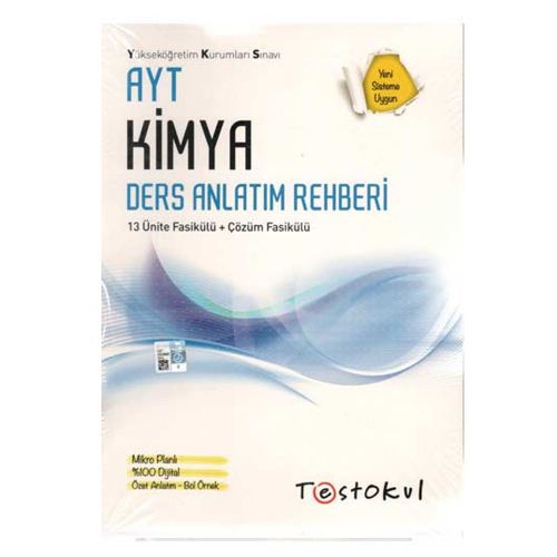 YKS AYT Kimya Ders Anlatım Rehberi Test Okul Yayınları