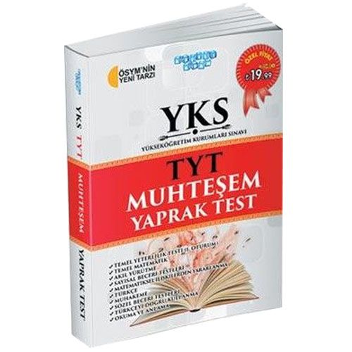 YKS TYT Muhteşem Yaprak Test - Akıllı Adam Yayınları