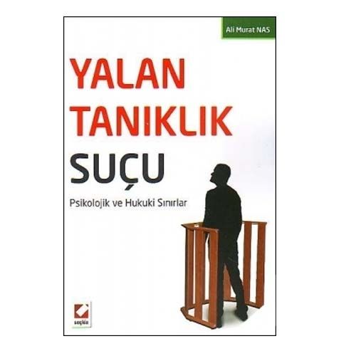Yalan Tanıklık Suçu - Ali Murat Nas