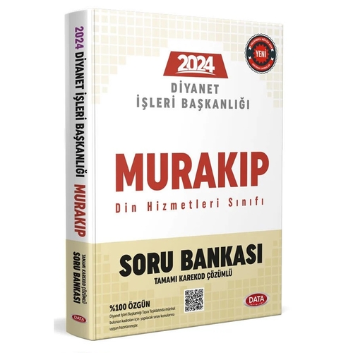 Diyanet İşleri Başkanlığı Murakıp Soru Bankası Karekod Çözümlü Data Yayınları 2024
