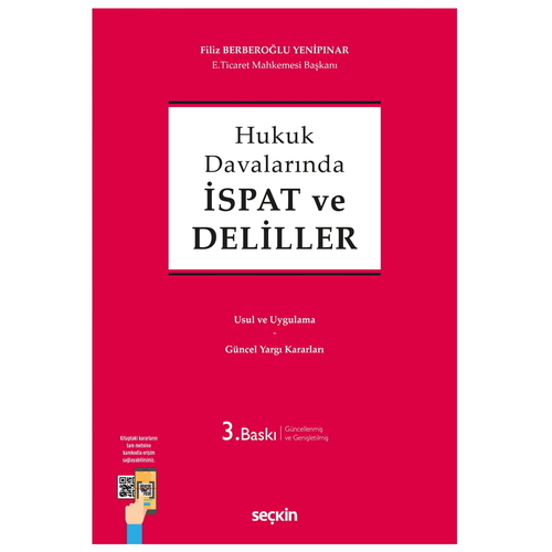 Hukuk Davalarında İspat ve Deliller - Filiz Berberoğlu Yenipınar