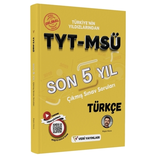 TYT MSÜ Matematik Geometri Son 5 Yıl Çıkmış Sorular ve Çözümleri Veri Yayınları 2023