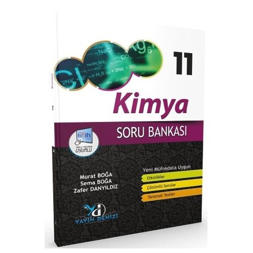 11. Sınıf Kimya Soru Bankası - Yayın Denizi Yayınları