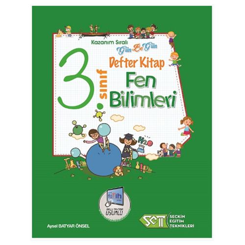 3. Sınıf Fen Bilimleri Gün Be Gün Defter Kitap Seçkin Eğitim Teknikleri
