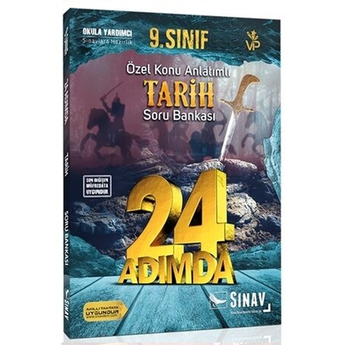 9. Sınıf Tarih 24 Adımda Özel Konu Anlatımlı Soru Bankası Sınav Yayınları