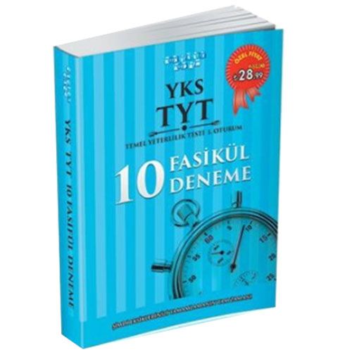 YKS TYT 1. Oturum 10 Fasikül Deneme - Akıllı Adam Yayınları