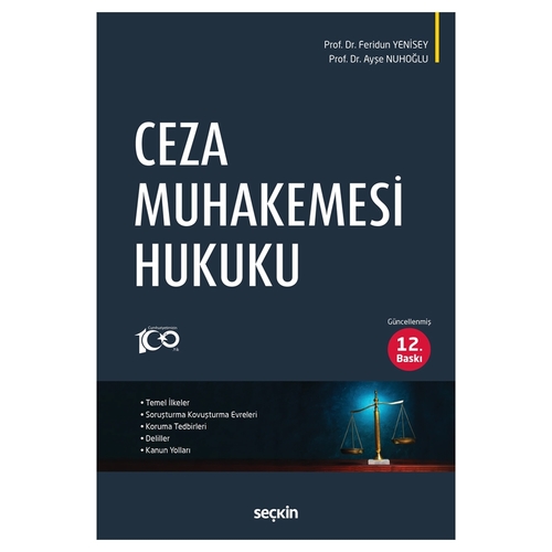 Ceza Muhakemesi Hukuku - Feridun Yenisey, Ayşe Nuhoğlu
