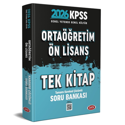 KPSS Lise ve Ön Lisans Soru Bankası Tek Kitap Data Yayınları 2026