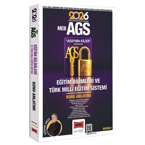 MEB AGS Kilidi Eğitim Bilimleri ve Türk Milli Eğitim Sistemi Konu Anlatımı Modül 1 Yargı Yayınları 2026