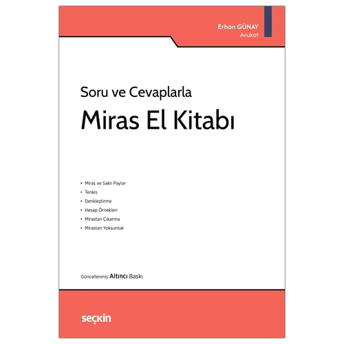 Soru ve Cevaplarla Miras El Kitabı - Erhan Günay