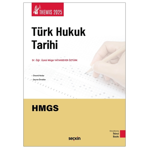THEMIS Türk Hukuk Tarihi Konu Anlatımı - Müge Vatansever Öztürk 2025