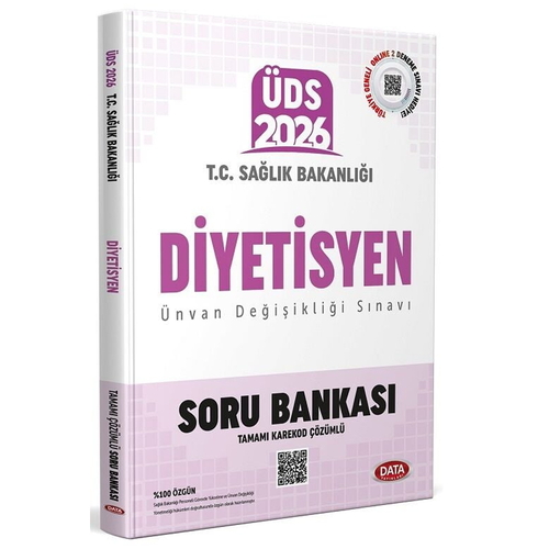 ÜDS T.C. Sağlık Bakanlığı Diyetisyen Soru Bankası Data Yayınları 2026