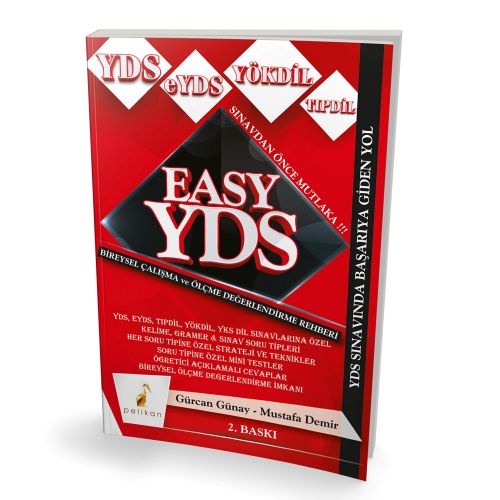 Easy YDS Bireysel Çalışma ve Ölçme Değerlendirme Rehberi - Gürcan Günay, Mustafa Demir