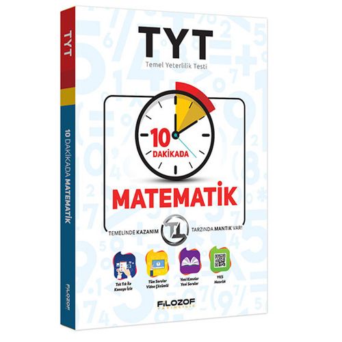TYT 10 Dakikada Matematik Filozof Yayınları