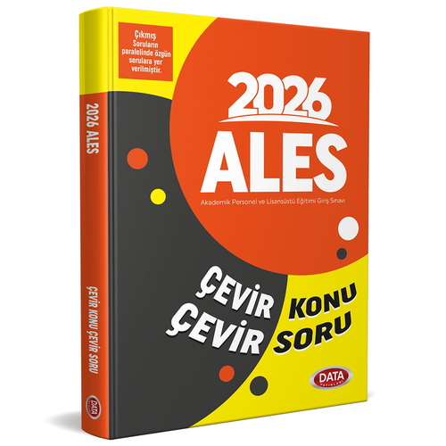 ALES Çevir Konu Çevir Soru Data Yayınları 2026