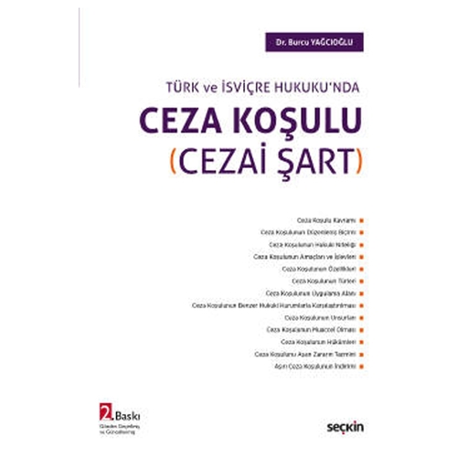 Ceza Koşulu (Cezai Şart) - Burcu Yağcıoğlu
