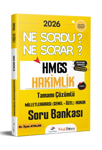 HMGS Hakimlik Ne Sordu Ne Sorar Milletlerarası Genel Özel Hukuk Soru Bankası Dizgi Kitap Yayınları 2026