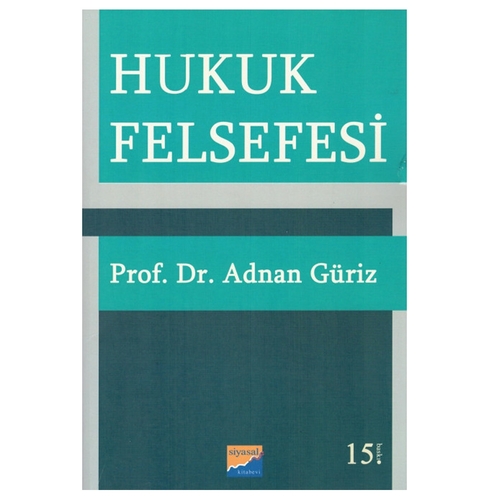 Hukuk Felsefesi - Adnan Güriz