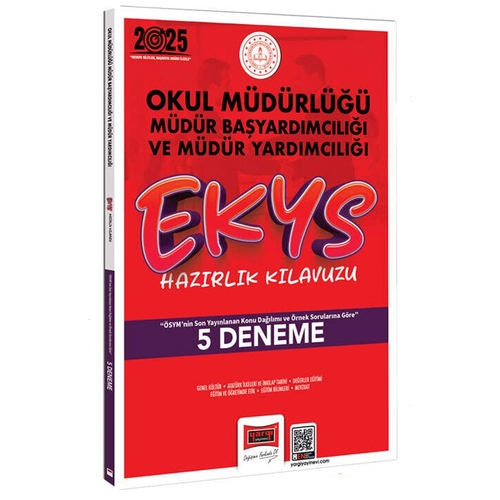 MEB EKYS Hazırlık Kılavuzu 5 Deneme Yargı Yayınları 2025
