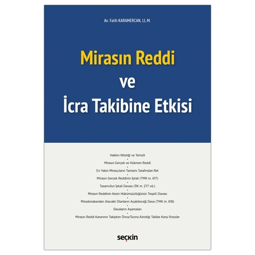 Mirasın Reddi ve İcra Takibine Etkisi - Fatih Karamercan