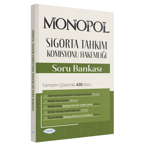 Sigorta Tahkim Komisyonu Hakemliği Sınavına Hazırlık Çözümlü Soru Bankası - Mustafa Mert