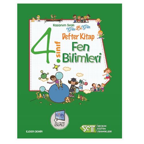 4. Sınıf Fen Bilimleri Gün Be Gün Defter Kitap Seçkin Eğitim Teknikleri
