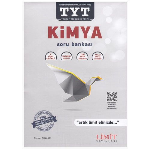 TYT Kimya Soru Bankası Limit Yayınları
