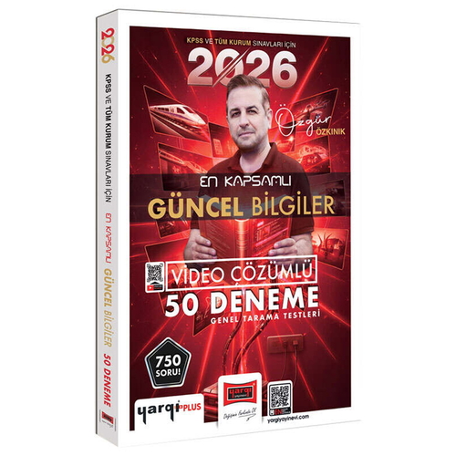 KPSS ve Tüm Kurum Sınavları İçin En Kapsamlı Güncel Bilgiler 50 Deneme Yargı Yayınları 2026