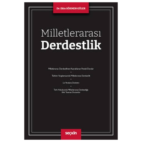 Milletlerarası Derdestlik - Ekin Sökmen Güler