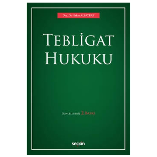Tebligat Hukuku - Hakan Albayrak