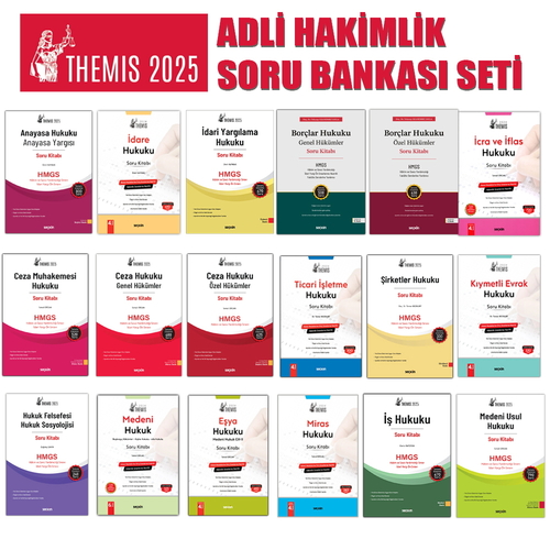 THEMIS Adli Yargı Hakim ve Savcı Yardımcılığı Sınavı Hazırlık Soru Seti 2025