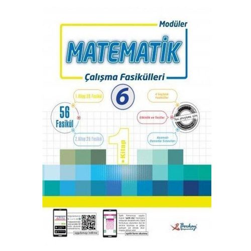 6. Sınıf Matematik Çalışma Fasikülleri Berkay Yayınları