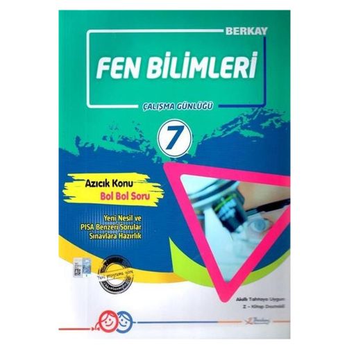 7. Sınıf Fen Bilimleri Çalışma Günlüğü Berkay Yayınları