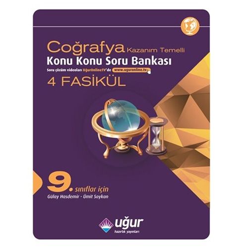 9. Sınıf Coğrafya Konu Konu Soru Bankası Uğur Hazırlık Yayınları